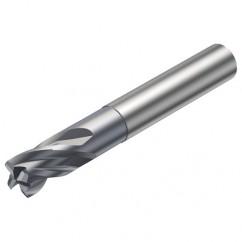R216.24-12030DAI12G 1610 12mm 4 FL Solid Carbide End Mill - Corner Radius w/Cylindrical Shank - USA Tool & Supply