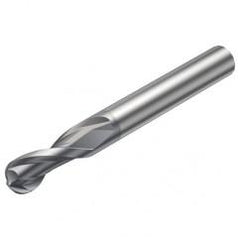 1B231-1270-XA 1620 12.7mm 2 FL Ballnose w/Cylindrical Shank - USA Tool & Supply