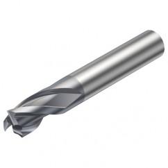 1P221-0250-XA 1630 2.5mm FL Straight Center Cut w/Cylindrical Shank - USA Tool & Supply