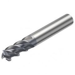 1P330-0400-XA 1620 4mm FL Straight Center Cut w/Cylindrical Shank - USA Tool & Supply