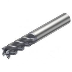 1P341-0400-XA 1630 4mm FL Straight Center Cut w/Cylindrical Shank - USA Tool & Supply