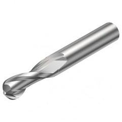 2B330-1600-NC H10F 16mm FL Ballnose w/Cylindrical with Neck Shank - USA Tool & Supply