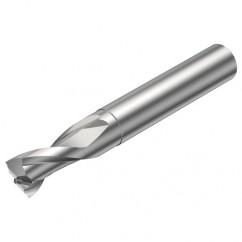 2P121-1200-NC H10F 12mm FL Straight Center Cut w/Cylindrical with Neck Shank - USA Tool & Supply