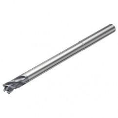 2P210-0200-NC N20C 2mm 2 FL Straight Center Cut w/Cylindrical with Neck Shank - USA Tool & Supply