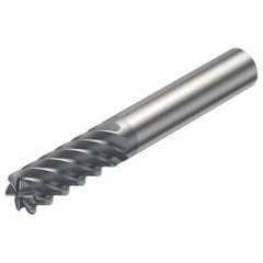 R215.24-04050BAC11H 1610 4mm 4 FL Solid Carbide End Mill - Corner Radius w/Cylindrical Shank - USA Tool & Supply