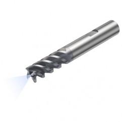 R215.34C16050-BC32P 1640 16mm 4 FL Solid Carbide End Mill - Corner Radius w/Weldon Shank - USA Tool & Supply