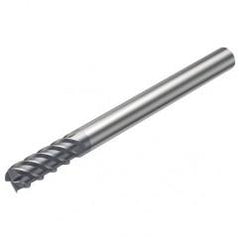 R215.H4-08050CAK02P 1620 8mm 4 FL Solid Carbide high feed End Mill w/Cylindrical Shank - USA Tool & Supply