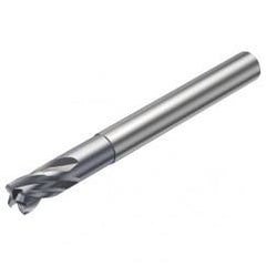 R216.24-08030CAJ08G 1610 8mm 4 FL Solid Carbide End Mill - Corner Radius w/Cylindrical Shank - USA Tool & Supply