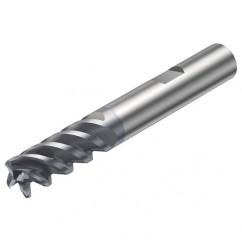 R216.24-16050IBC32P 1630 16mm 4 FL Solid Carbide End Mill - Corner Radius w/Weldon Shank - USA Tool & Supply