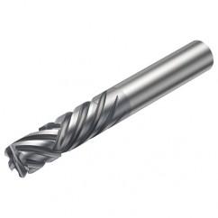 2P460-1588-NA 1630 15.88mm 6 FL Straight Center Cut w/Cylindrical Shank - USA Tool & Supply