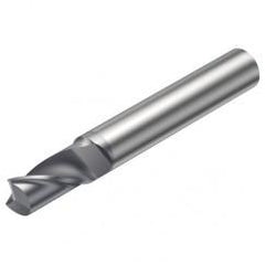 2P231-0400-NA 1630 4mm FL Straight Center Cut w/Cylindrical Shank - USA Tool & Supply