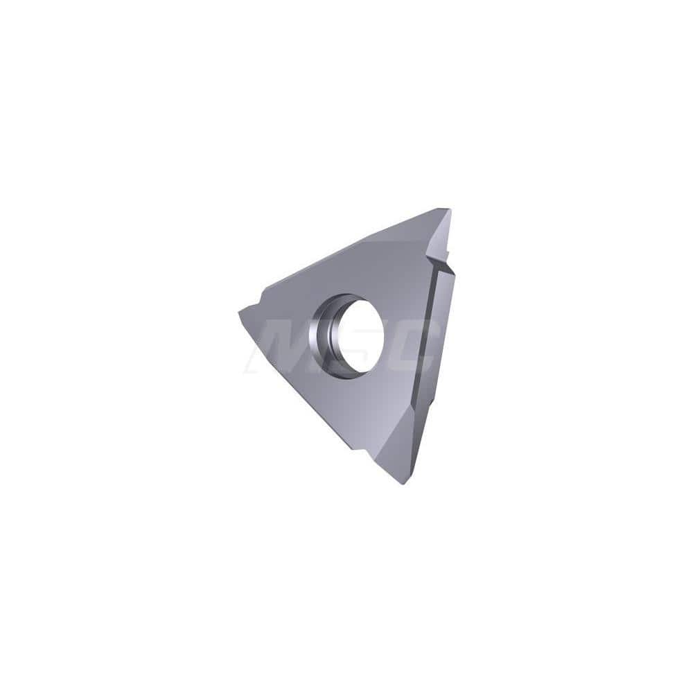 Grooving Insert: AA, Solid Carbide Uncoated, Right Hand, 4.2 mm Cutting Width, 1.16 mm Max Depth, Series 25672