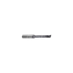 Internal Boring Bar: 0.2756″ Min Bore, 1.8504″ Max Depth, Right Hand Cut, Carbide 2.8346″ OAL, 0.0079″ Corner Radius