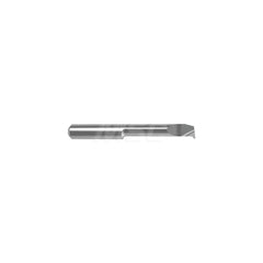 Internal Boring Bar: 0.315″ Min Bore, 1.8504″ Max Depth, Left Hand Cut, Carbide 2.8346″ OAL, 0.0039″ Corner Radius