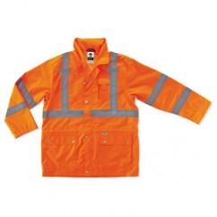 8365 M ORANGE RAIN JACKET - USA Tool & Supply