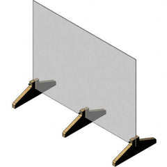 Waddell - 24" x 30" Partition & Panel System-Social Distancing Barrier - USA Tool & Supply