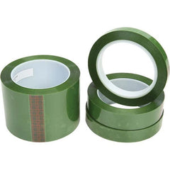 3M - 144 Yd x 12" Translucent Green Polyester Film Tape - USA Tool & Supply