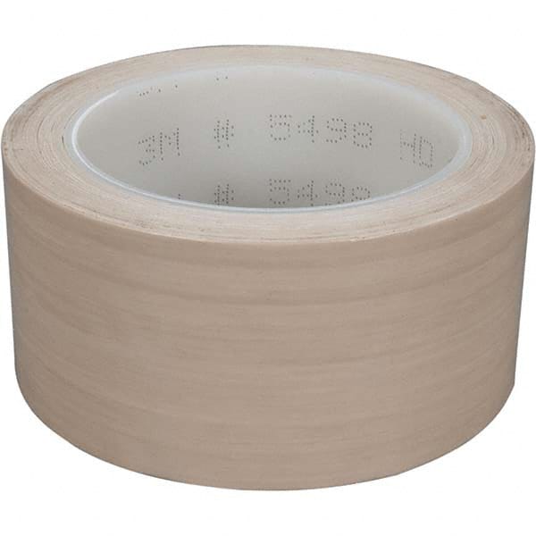 3M - 36 Yd x 5" Beige PTFE Film Tape - USA Tool & Supply