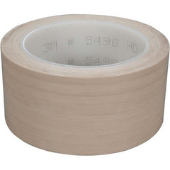 3M - 36 Yd x 5" Beige PTFE Film Tape - USA Tool & Supply