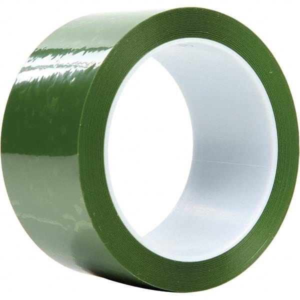3M - 36 Yd x 1-1/2" Translucent Green Polyester Film Tape - USA Tool & Supply
