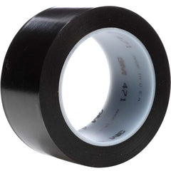 3M - 36 Yd x 48" Black Vinyl Film Tape - USA Tool & Supply
