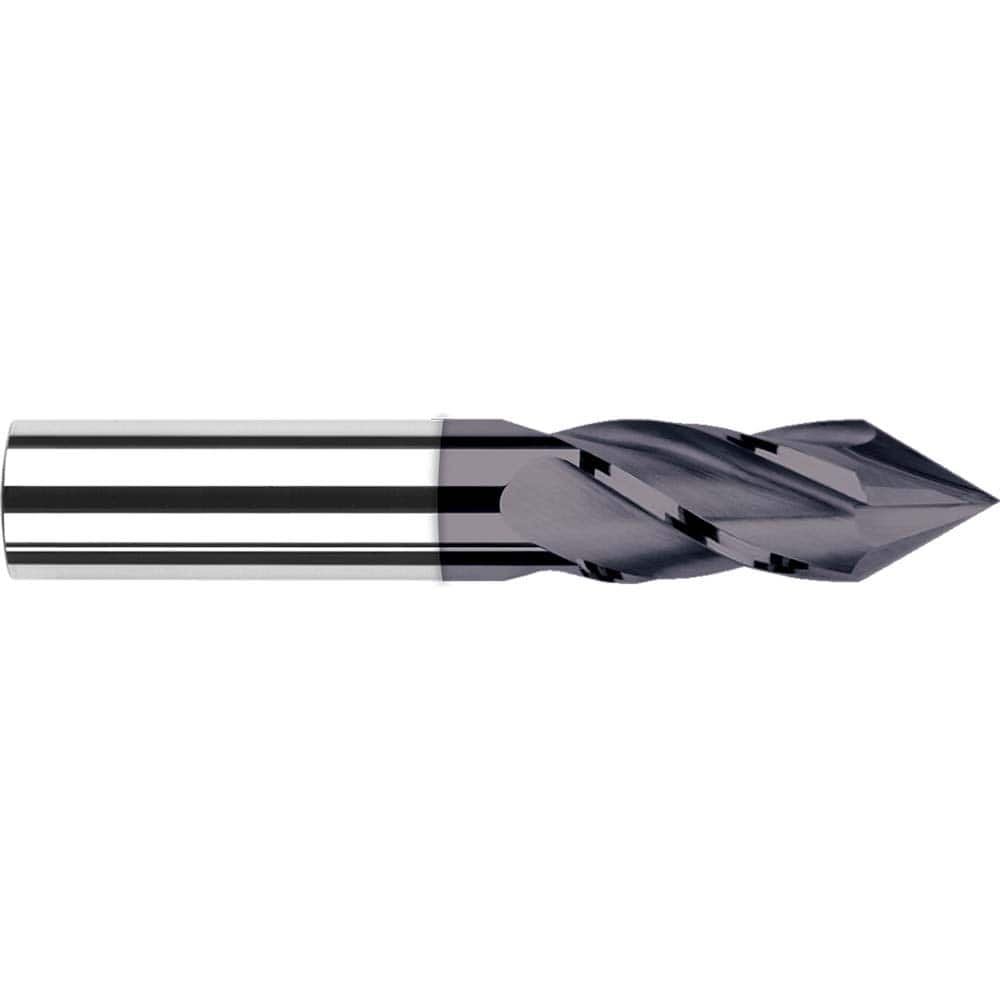 Harvey Tool - Drill Mills; Material: Solid Carbide ; Mill Diameter (Inch): 1 ; Mill Diameter (Decimal Inch): 1.0000 ; Shank Diameter (Inch): 1 ; Shank Diameter (Decimal Inch): 1.0000 ; Length of Cut (Inch): 2 - Exact Industrial Supply