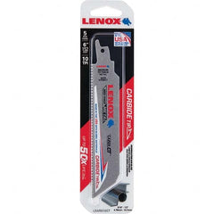 Lenox - Reciprocating Saw Blades Blade Material: Carbide Blade Length (Inch): 6 - USA Tool & Supply