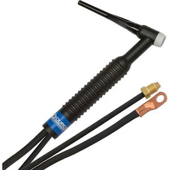 PRO-SOURCE - 200 Amp 12-1/2' Rubber Outfit 26 Air Cooled TIG Welding Torch Kit - USA Tool & Supply