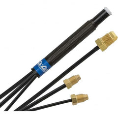 PRO-SOURCE - 250 Amp 12-1/2' Rubber Outfit 20P Water Cooled TIG Welding Torch Kit - USA Tool & Supply
