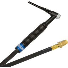 PRO-SOURCE - 200 Amp 25' Rubber Outfit 26F Air Cooled TIG Welding Torch Kit - USA Tool & Supply