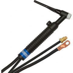 PRO-SOURCE - 200 Amp 25' Rubber Outfit 26V Air Cooled TIG Welding Torch Kit - USA Tool & Supply