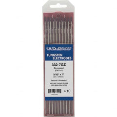 PRO-SOURCE - Tungsten Electrodes Type: Zirconiated Diameter (Inch): 3/32 - USA Tool & Supply