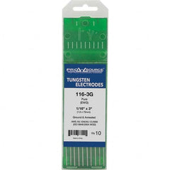 PRO-SOURCE - Tungsten Electrodes Type: Pure Diameter (Inch): 1/16 - USA Tool & Supply
