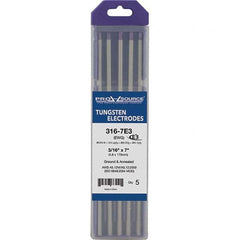 PRO-SOURCE - Tungsten Electrodes Type: E3 Diameter (Inch): 3/16 - USA Tool & Supply