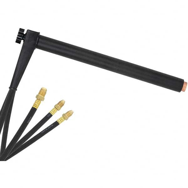 PRO-SOURCE - 500 Amp 25' Rubber Outfit 27B Water Cooled TIG Welding Torch Kit - USA Tool & Supply