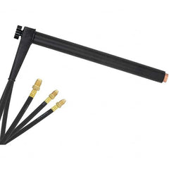 PRO-SOURCE - 500 Amp 12-1/2' Rubber Outfit 27B Water Cooled TIG Welding Torch Kit - USA Tool & Supply