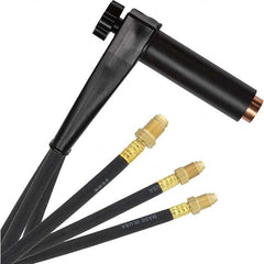 PRO-SOURCE - 500 Amp 25' Rubber Outfit 27A Water Cooled TIG Welding Torch Kit - USA Tool & Supply