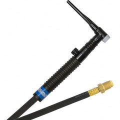 PRO-SOURCE - 200 Amp 25' Rubber Outfit 26FVMT Air Cooled TIG Welding Torch Kit - USA Tool & Supply