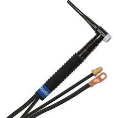 PRO-SOURCE - 200 Amp 12-1/2' Rubber Outfit 26FMT Air Cooled TIG Welding Torch Kit - USA Tool & Supply