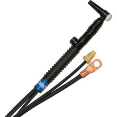 PRO-SOURCE - 125 Amp 25' Rubber Outfit 9FVMT Air Cooled TIG Welding Torch Kit - USA Tool & Supply