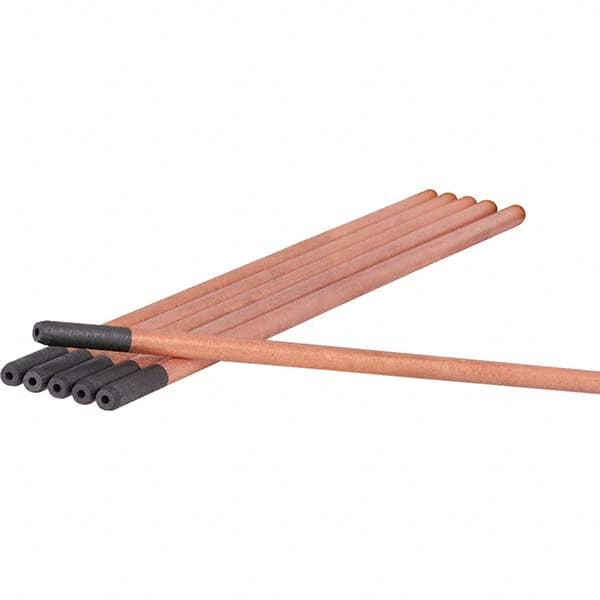PRO-SOURCE - Arc Welding Rods & Electrodes Type: DC Copperclad Pointed Electrodes Diameter: 1/4 (Inch) - USA Tool & Supply