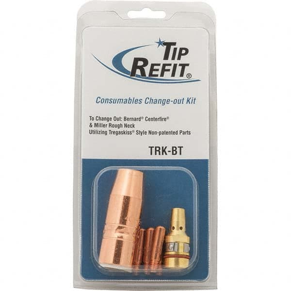 PRO-SOURCE - 0.035" to 4/89" Wire OD, MIG Welder Diffuser Kit - USA Tool & Supply