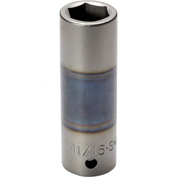 SK - Impact Sockets Drive Size (Inch): 1/2 Size (Inch): 11/16 - USA Tool & Supply