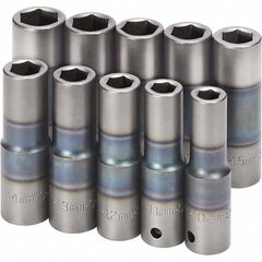 SK - Socket Sets Measurement Type: Metric Drive Size: 1/2 - USA Tool & Supply