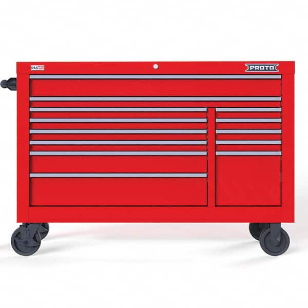 Proto - Tool Roller Cabinets Drawers Range: 11 - 15 Drawers Width Range: 36" - 47.9" - USA Tool & Supply