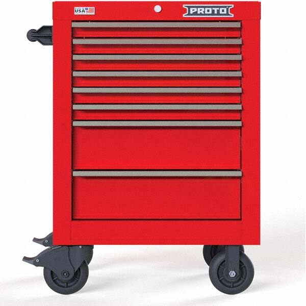 Proto - Tool Roller Cabinets Drawers Range: 5 - 10 Drawers Width Range: 24" - 29.9" - USA Tool & Supply