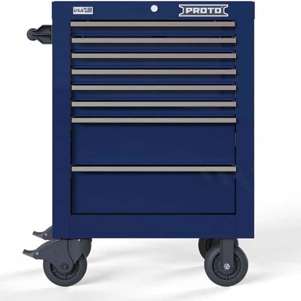 Proto - Tool Roller Cabinets Drawers Range: 5 - 10 Drawers Width Range: 24" - 29.9" - USA Tool & Supply
