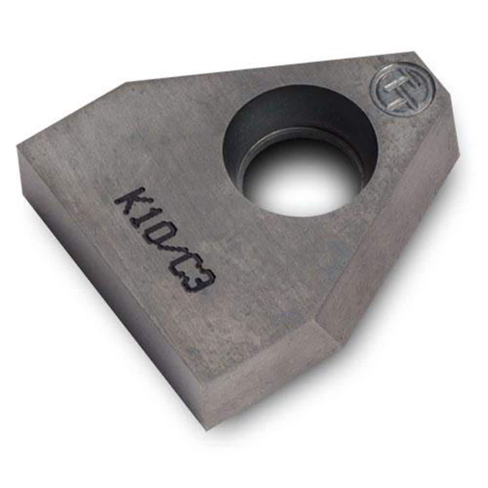 Grooving Insert: TGUX P40, Solid Carbide Uncoated, Neutral, 0.402″ Cutting Width, Series TGUX