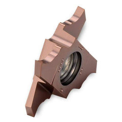 Grooving Insert: TQSS TT4430, Solid Carbide AlTiCrN Finish, Left Hand, 0.098″ Cutting Width, Series TQS20