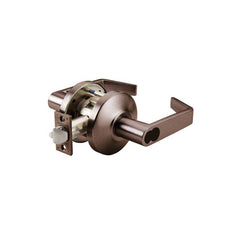 Lever Locksets; Type: Entry; Key Type: Keyed Different; Strike Type: ANSI 4-7/8; Finish/Coating: Oil Rubbed Bronze; Material: Steel; Material: Steel; Door Thickness: 1-3/4″ ™2-1/4″ ™; Backset: 2.75; Lockset Grade: Grade 1; Cylinder Type: SFIC Less Core; M